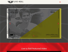 Tablet Screenshot of livetoroll.org
